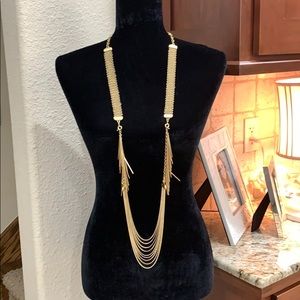 Necklace, belt and bracelet